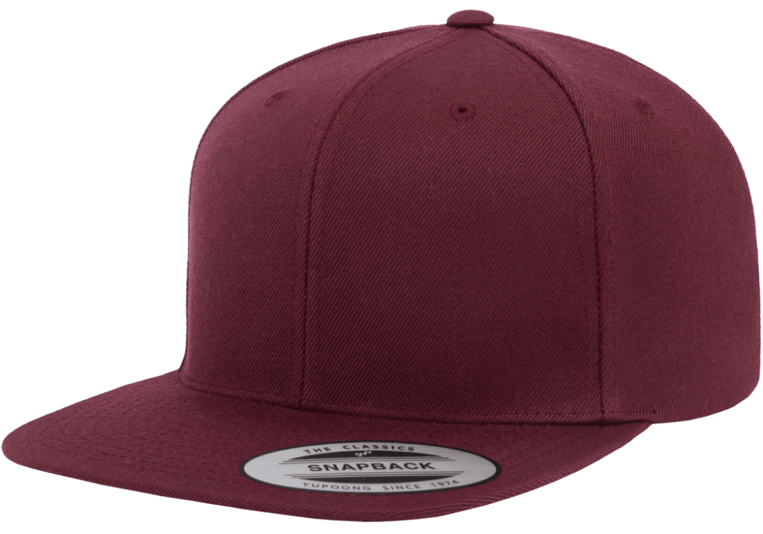 Snapback Maroon