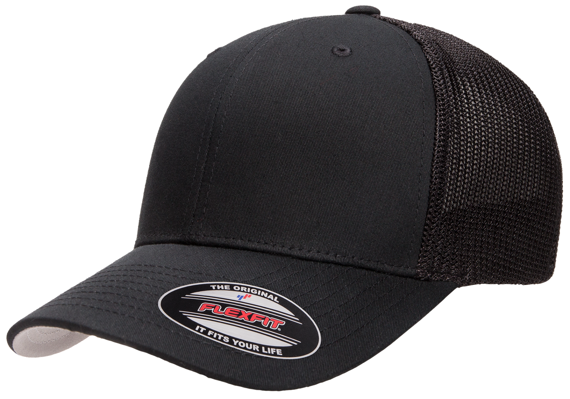 Snapback Trucker Black