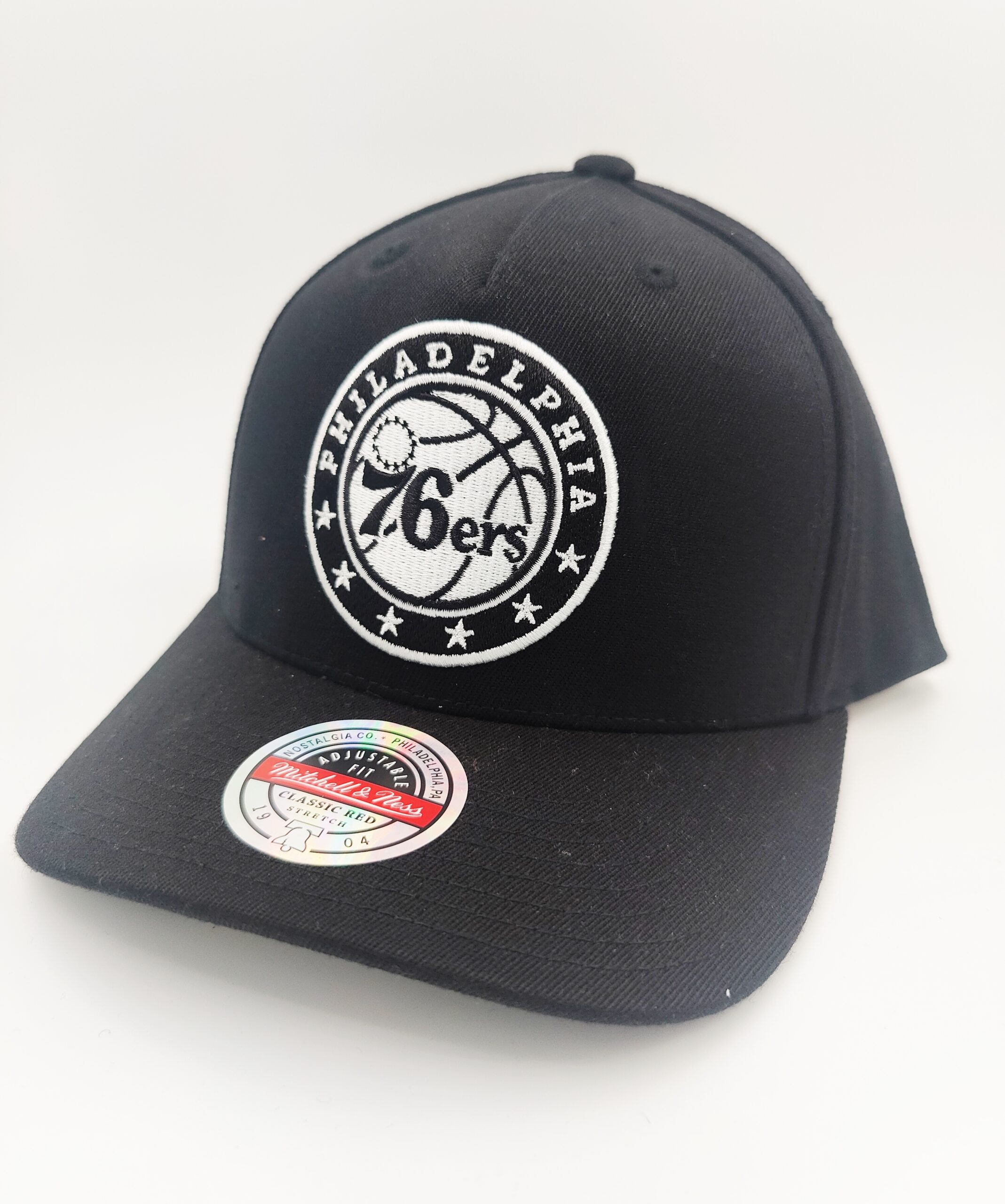 MITCHELL & NESS PHILADELPHIA 76ERS NBA BLACK & WHITE