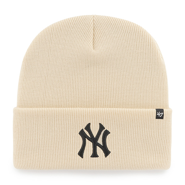 NEW YORK YANKEES NATURAL HAYMAKER ’47 CUFF KNIT BEANIE