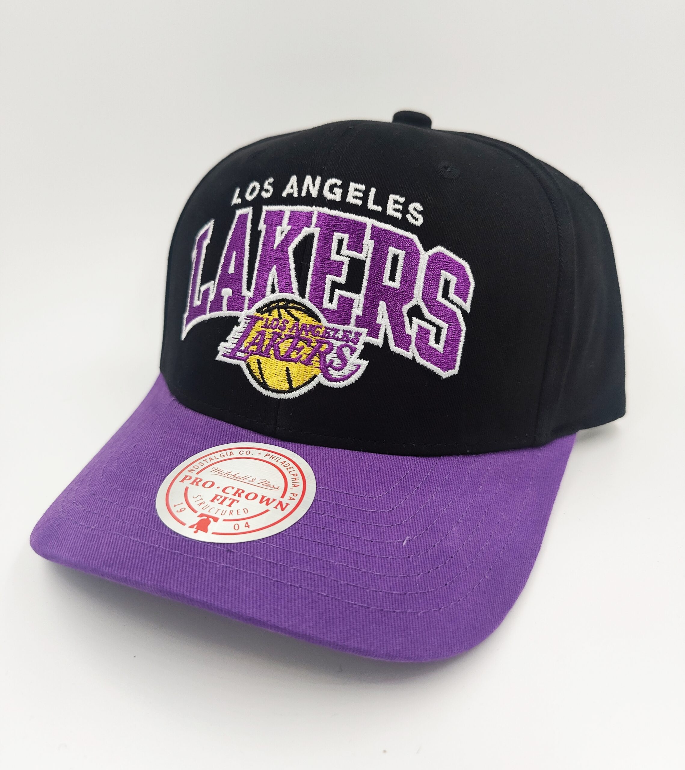 MITCHELL & NESS LA LAKERS CITY ARCH STRETCH BLACK/PURPLE