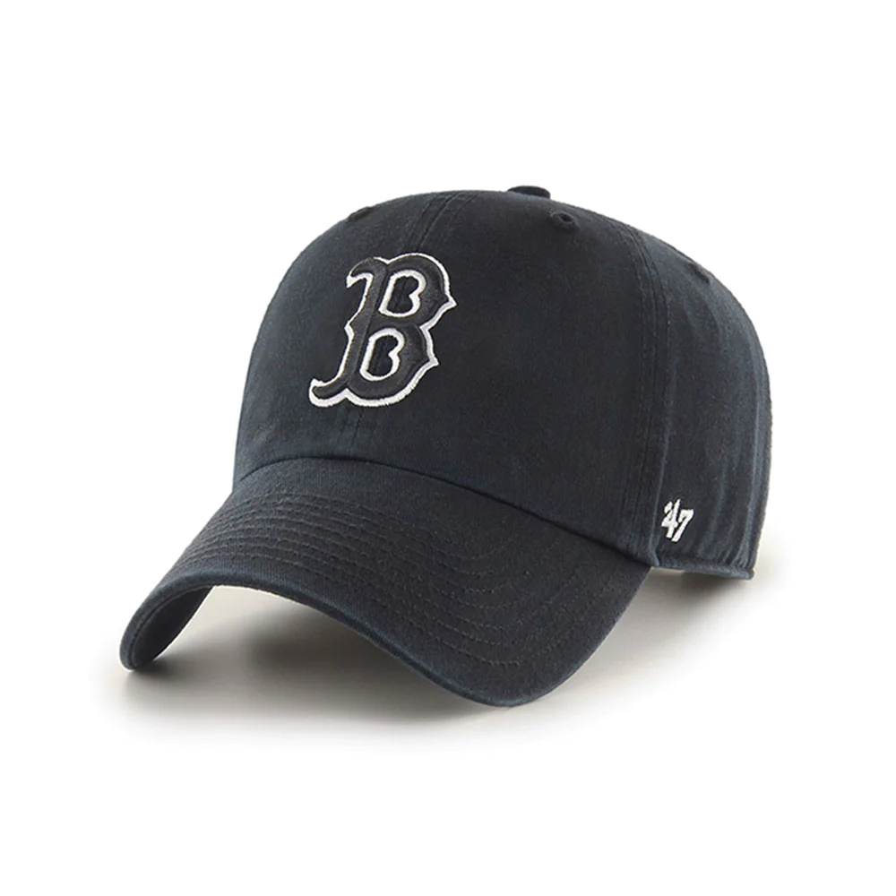 BOSTON RED SOX BLACK/WHITE ’47 CLEAN UP