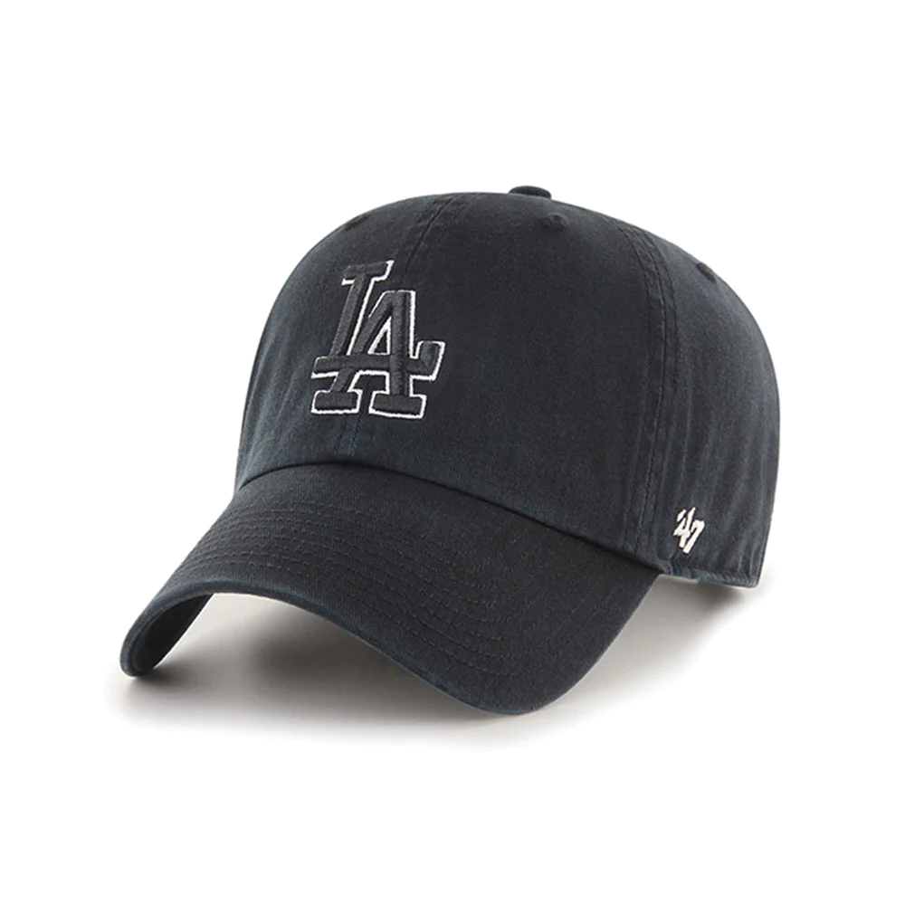 LOS ANGELES DODGERS BLACK/WHITE ’47 CLEAN UP