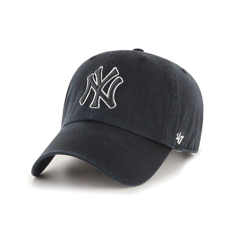 NEW YORK YANKEES BLACK/WHITE ’47 CLEAN UP