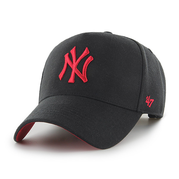 NEW YORK YANKEES BLACK/RED REPLICA ‘47 MVP DT SNAPBACK