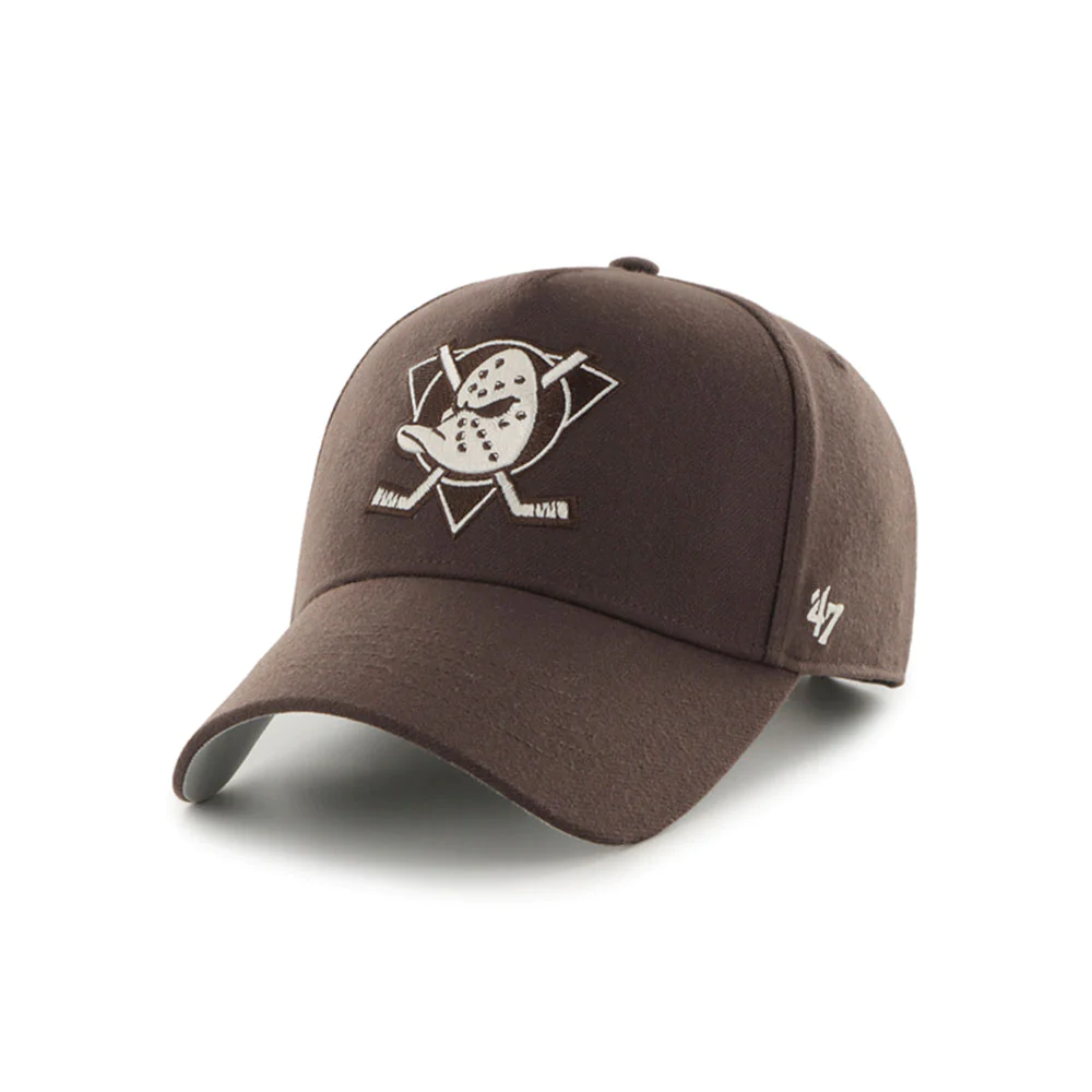 ANAHEIM DUCKS CHOCOLATE REPLICA ’47 MVP DT SNAPBACK